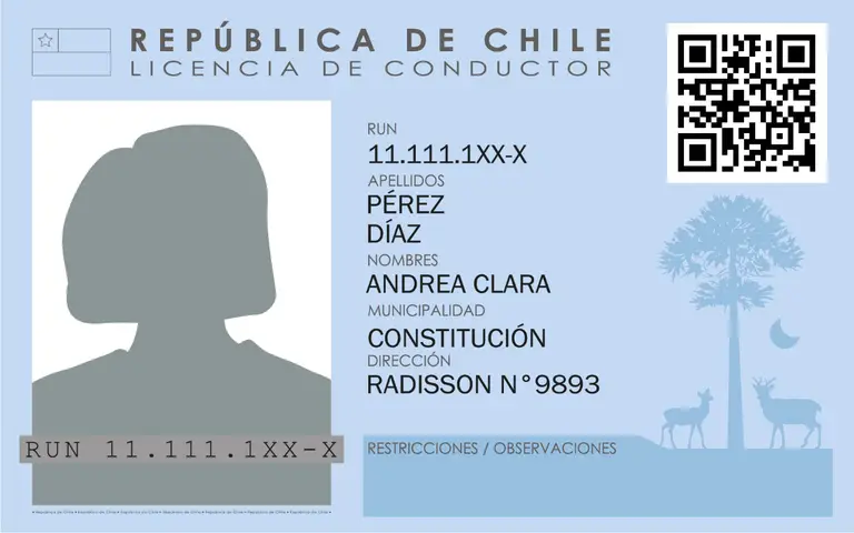 licencia de conducir digital de chile